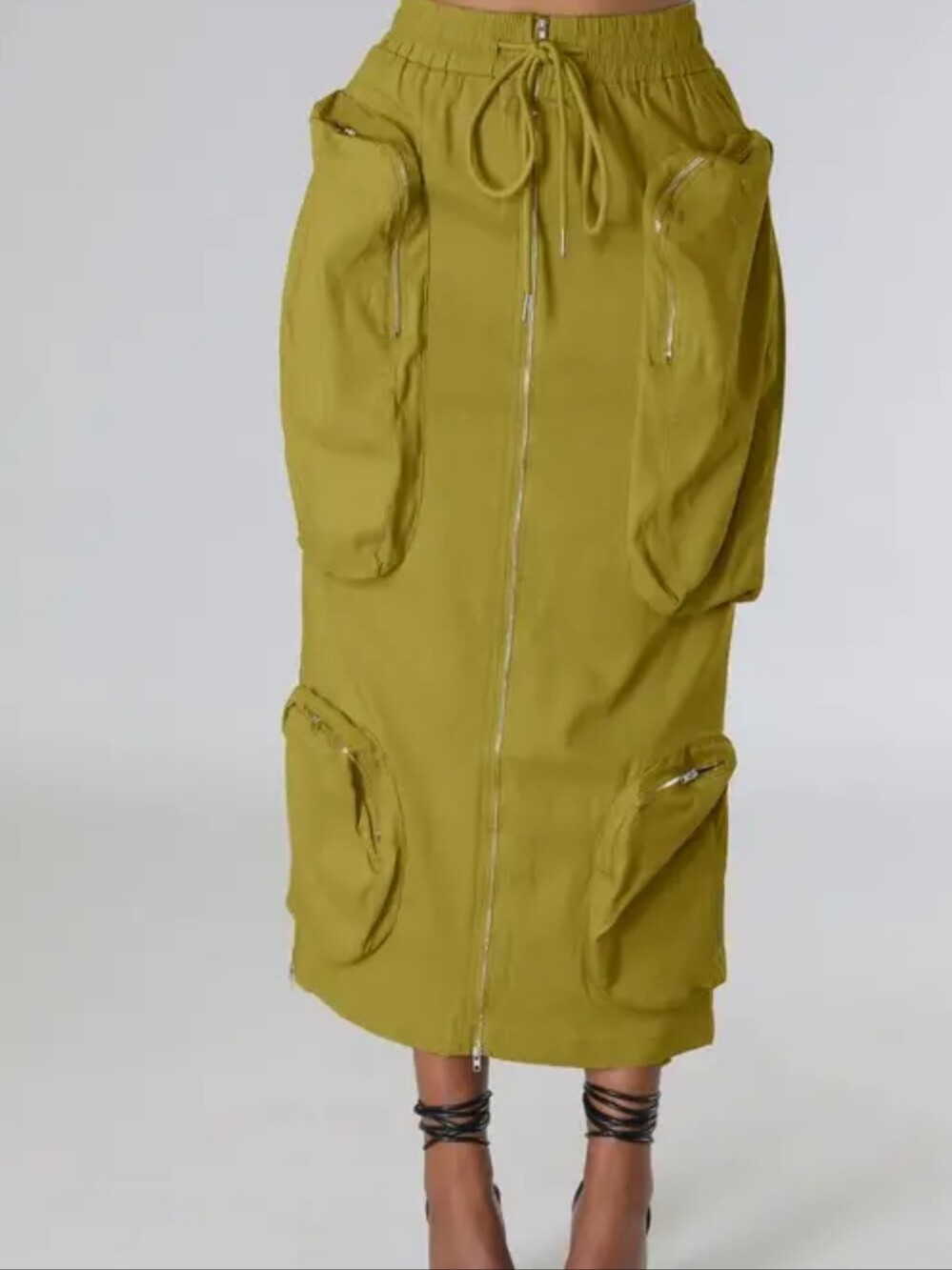NWT Saffron  Cargo Skirt